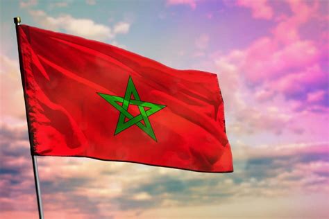 bandera de marruecos - sinonimo de conocer
